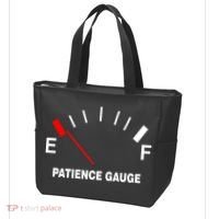 Patience Gauge Nearly Empty Tote Bag thumb 3