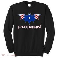 Patman New England Football Batman Logo Sweatshirt thumb 0