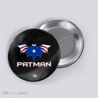 Patman New England Football Batman Logo Button thumb 0