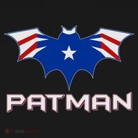 Patman New England Football Batman Logo Women's Hoodie thumb 2