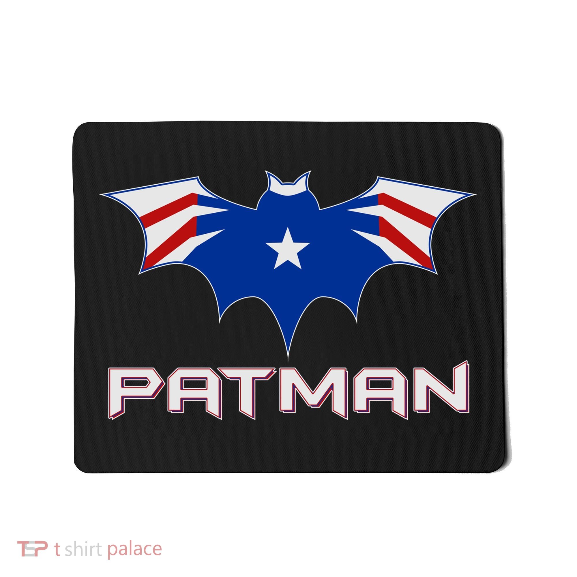 Patman New England Football Batman Logo Mousepad
