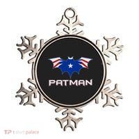 Patman New England Football Batman Logo Ornament thumb 0