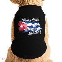 Patria Vida Libertad Cuba Doggie Tank thumb 0