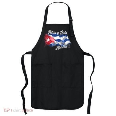 Patria Vida Libertad Cuba Apron