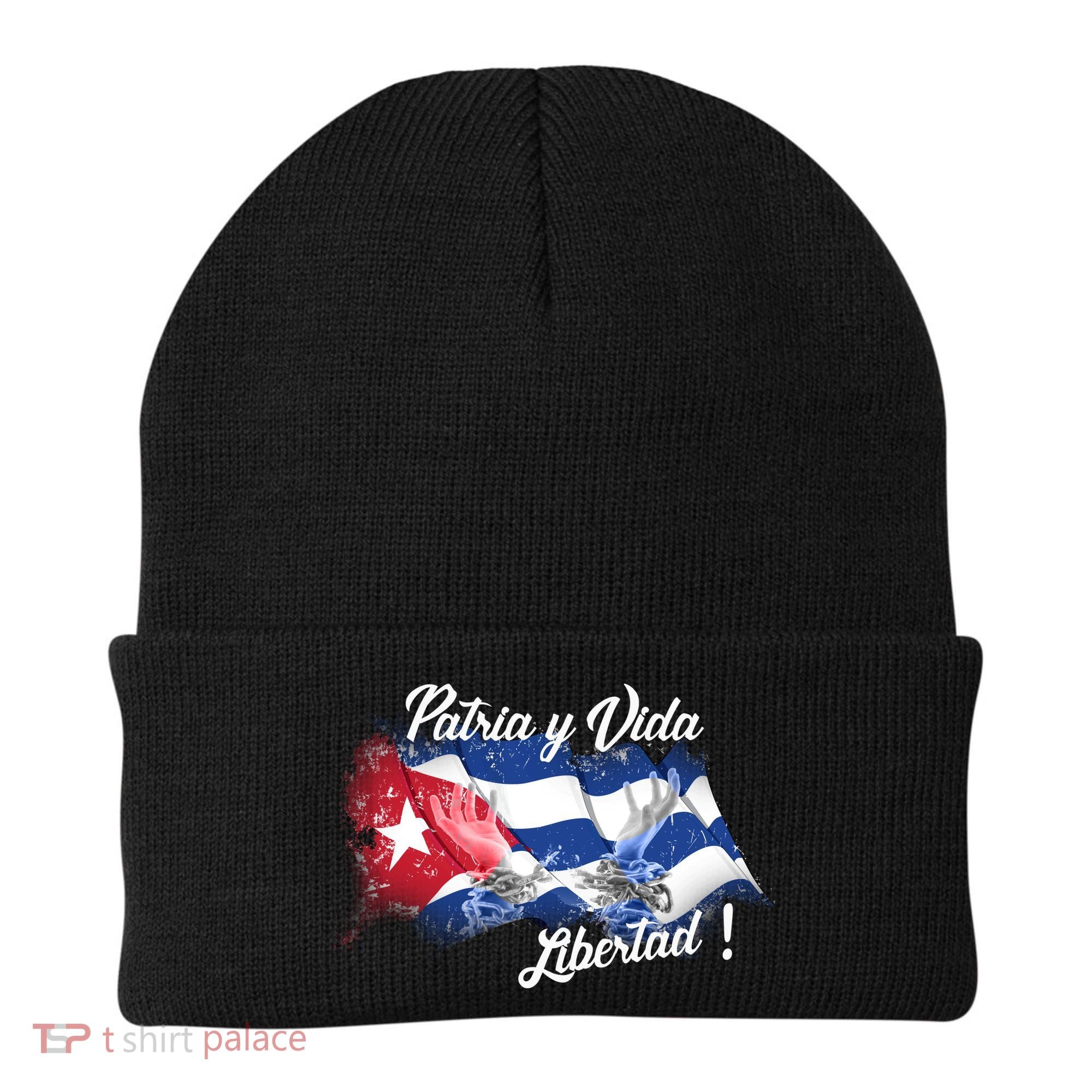 Patria Vida Libertad Cuba Beanie