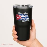 Patria Vida Libertad Cuba Tumbler thumb 2