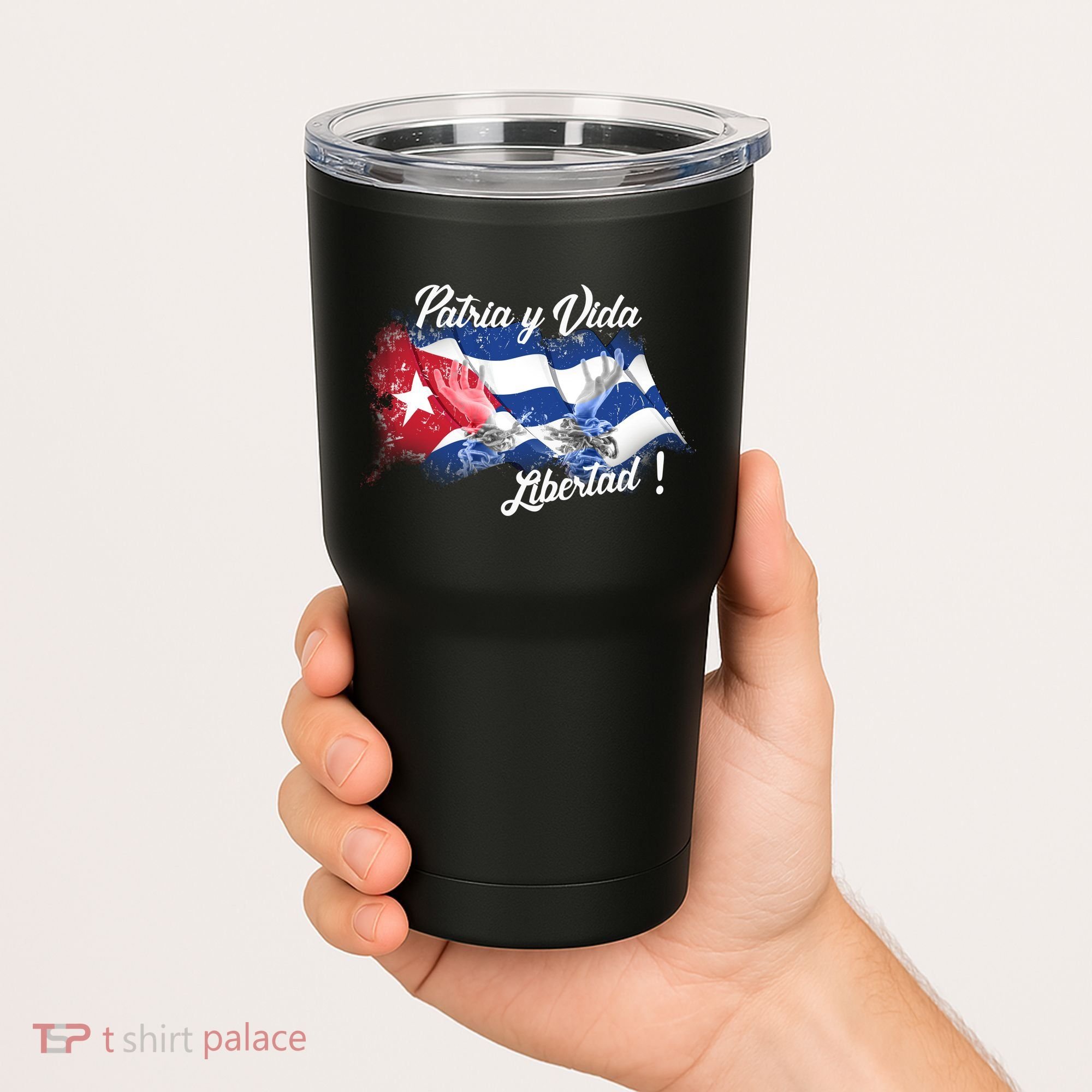 Patria Vida Libertad Cuba Tumbler
