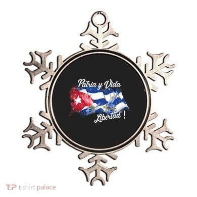 Patria Vida Libertad Cuba Ornament