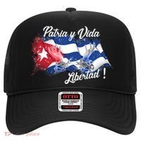 Patria Vida Libertad Cuba Hat thumb 0