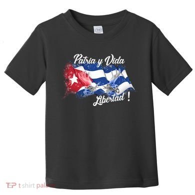 Patria Vida Libertad Cuba Toddler T-Shirt