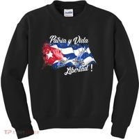 Patria Vida Libertad Cuba Kids Sweatshirt thumb 0