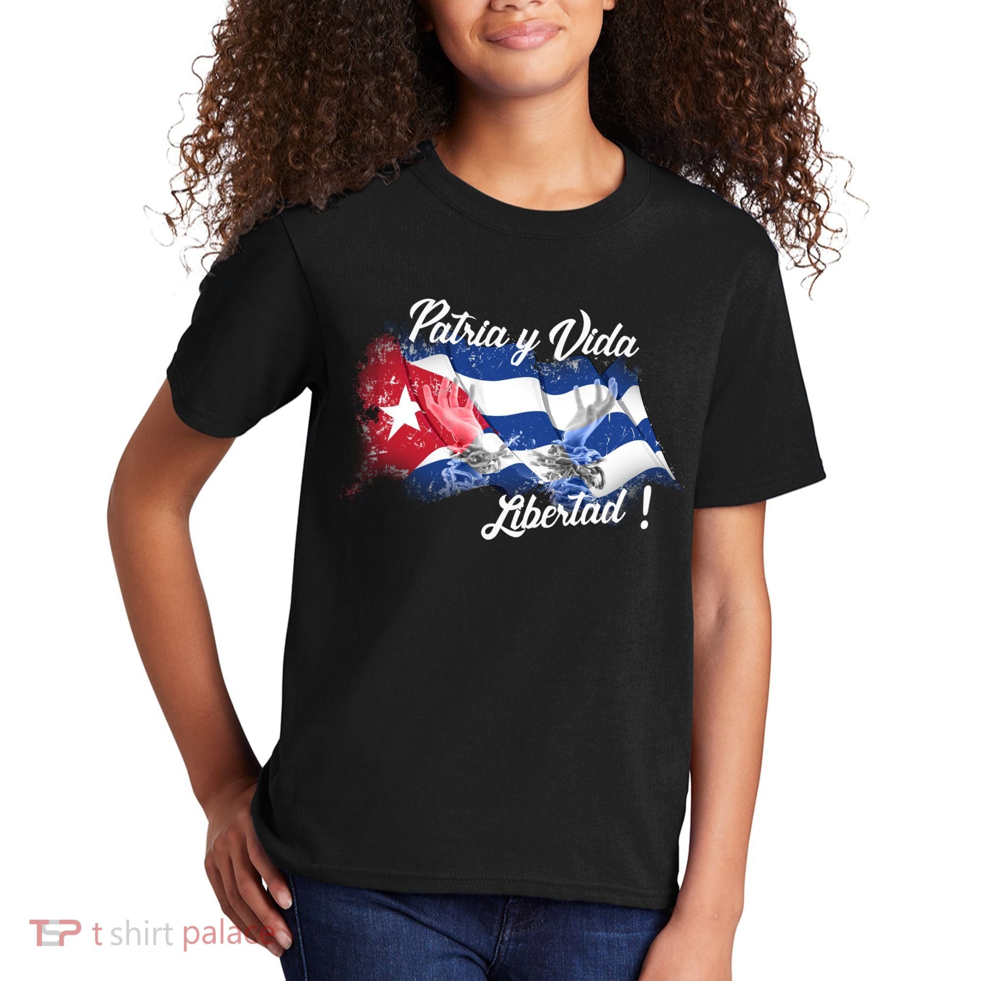 Patria Vida Libertad Cuba Kids T-Shirt