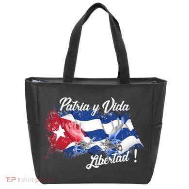 Patria Vida Libertad Cuba Tote Bag