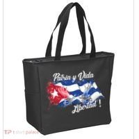 Patria Vida Libertad Cuba Tote Bag thumb 2