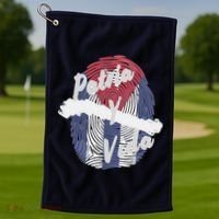 Patria Y Vida Cuba Cuban Freedom Movement Se Acabo Golf Towel thumb 1