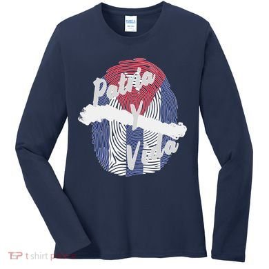 Patria Y Vida Cuba Cuban Freedom Movement Se Acabo Women's Long Sleeve Shirt