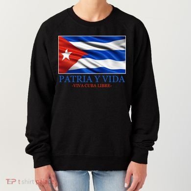 Patria Y Vida Viva Cuba Libre Women's Sweatshirt