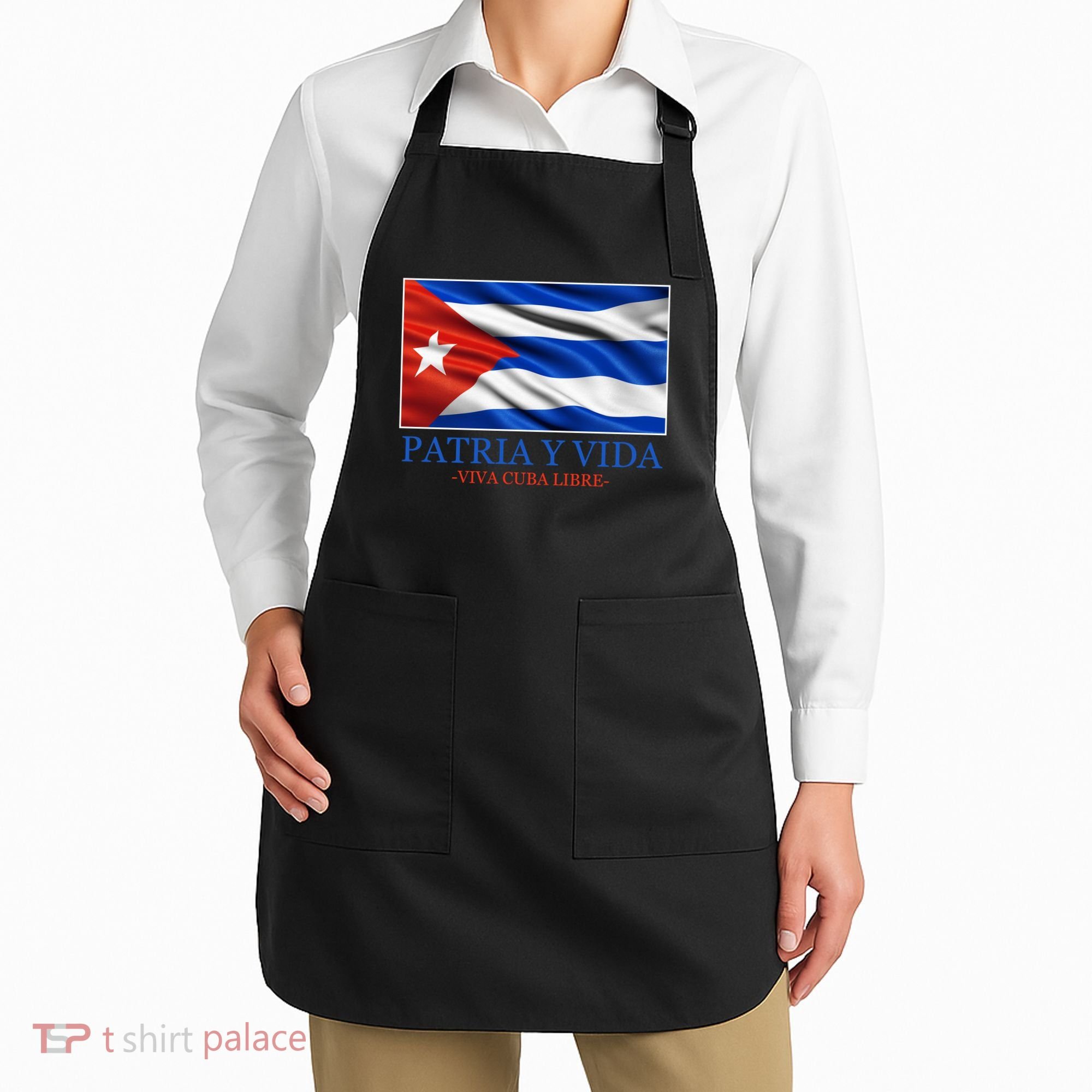 Patria Y Vida Viva Cuba Libre Apron