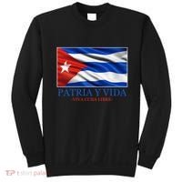 Patria Y Vida Viva Cuba Libre Sweatshirt thumb 0