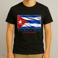 Patria Y Vida Viva Cuba Libre T-Shirt thumb 3