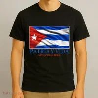 Patria Y Vida Viva Cuba Libre T-Shirt thumb 3