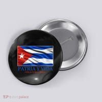 Patria Y Vida Viva Cuba Libre Button thumb 0