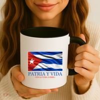 Patria Y Vida Viva Cuba Libre Coffee Mug thumb 3