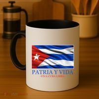 Patria Y Vida Viva Cuba Libre Coffee Mug thumb 4
