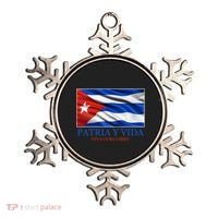 Patria Y Vida Viva Cuba Libre Ornament thumb 0