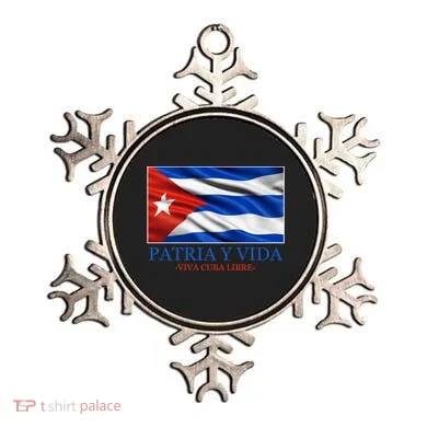 Patria Y Vida Viva Cuba Libre Ornament