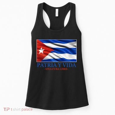 Patria Y Vida Viva Cuba Libre Women's Tank Top
