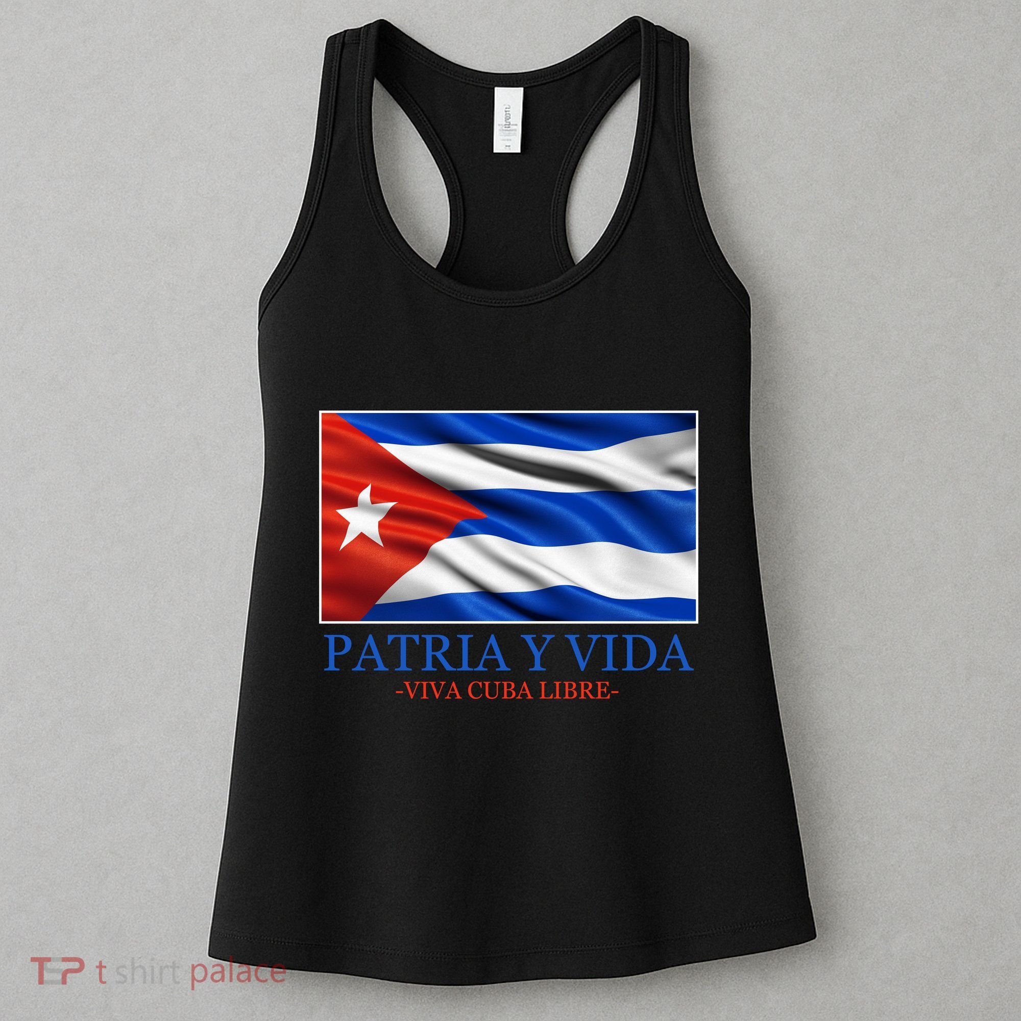 Patria Y Vida Viva Cuba Libre Women's Tank Top