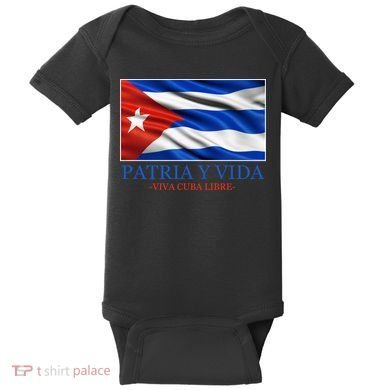 Patria Y Vida Viva Cuba Libre Baby Bodysuit