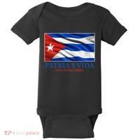 Patria Y Vida Viva Cuba Libre Baby Bodysuit thumb 0