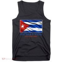 Patria Y Vida Viva Cuba Libre Tank Top thumb 0