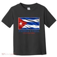Patria Y Vida Viva Cuba Libre Toddler T-Shirt thumb 0