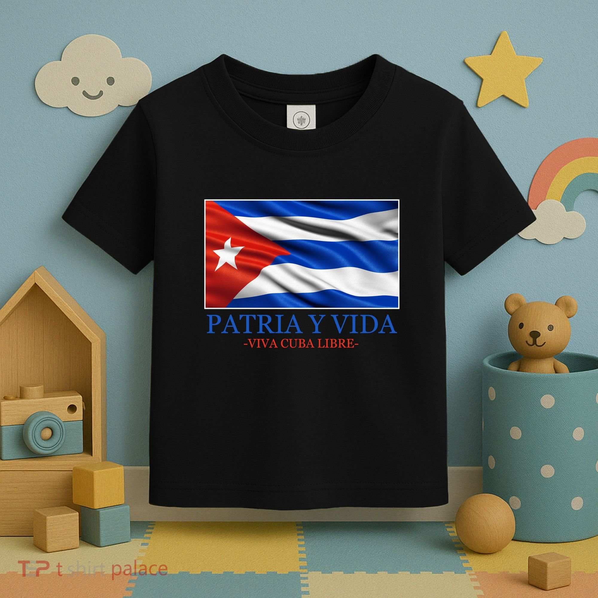 Patria Y Vida Viva Cuba Libre Toddler T-Shirt