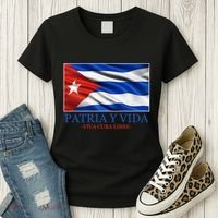 Patria Y Vida Viva Cuba Libre Women's T-Shirt thumb 3