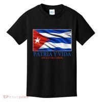 Patria Y Vida Viva Cuba Libre Kids T-Shirt thumb 0