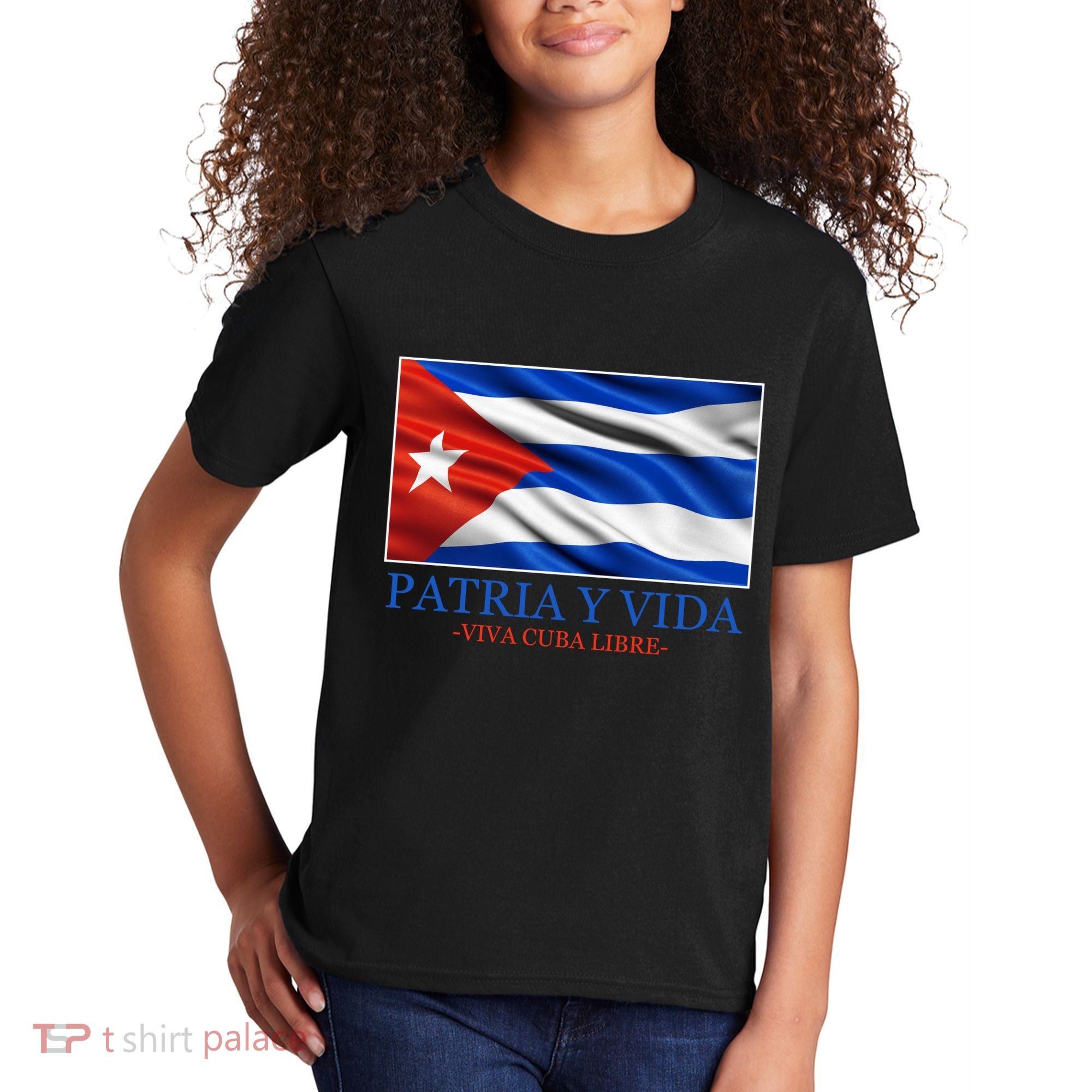 Patria Y Vida Viva Cuba Libre Kids T-Shirt