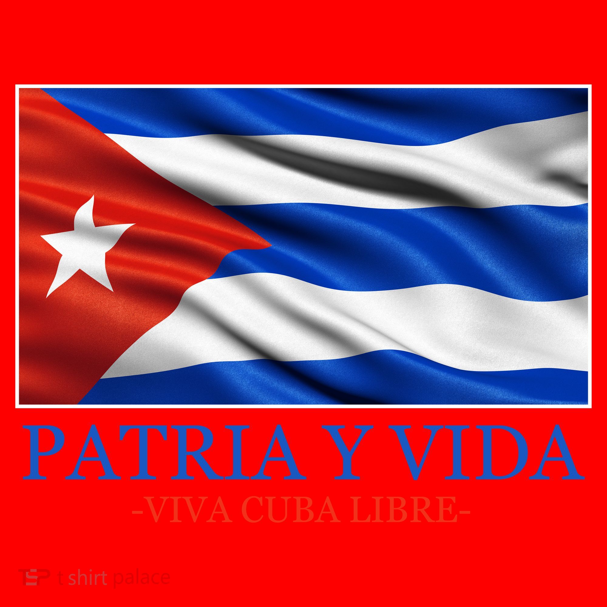 Patria Y Vida Viva Cuba Libre Santa Hat