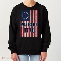 Patriot Betsy Ross Flag 1776 Women's Sweatshirt thumb 0