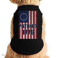 Patriot Betsy Ross Flag 1776 Doggie Tank thumb 0