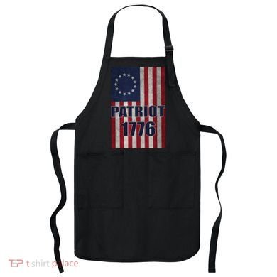 Patriot Betsy Ross Flag 1776 Apron