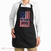 Patriot Betsy Ross Flag 1776 Apron thumb 2