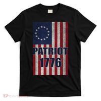 Patriot Betsy Ross Flag 1776 T-Shirt thumb 0