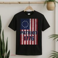 Patriot Betsy Ross Flag 1776 T-Shirt thumb 2