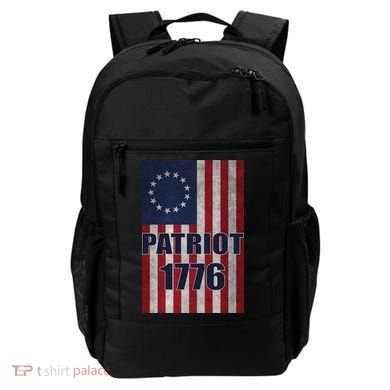 Patriot Betsy Ross Flag 1776 Backpack