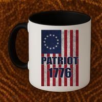 Patriot Betsy Ross Flag 1776 Coffee Mug thumb 2