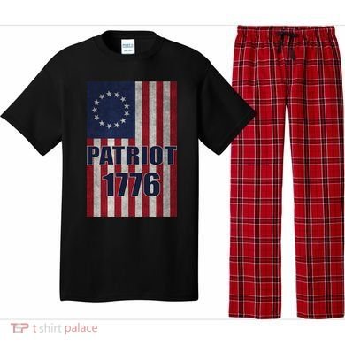 Patriot Betsy Ross Flag 1776 Pajama Set
